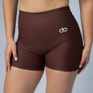 Shorts Fit New Basic Marrom